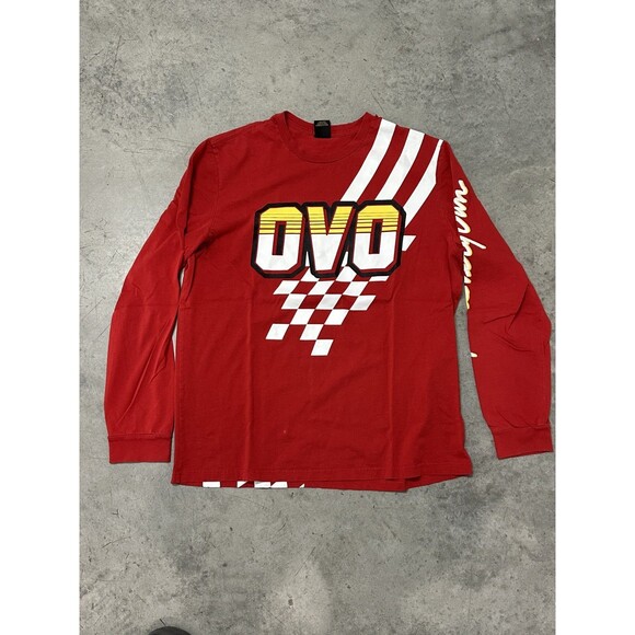 Drake Other - OVO Drake Racing long sleeve shirt with big graphics all over